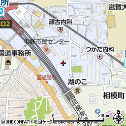 滋賀県大津市馬場3丁目15-13周辺の地図