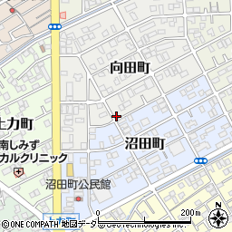 静岡県静岡市清水区向田町5-17周辺の地図