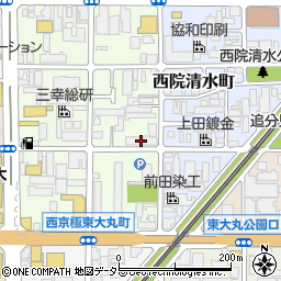 パデシオン京都五条周辺の地図