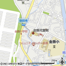 栗東市立　金勝幼稚園周辺の地図