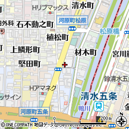 京都府京都市下京区植松町739周辺の地図