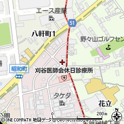 新日本空調株式会社三河営業所周辺の地図