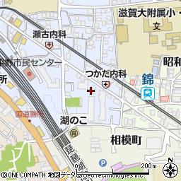 滋賀県大津市馬場3丁目14-10周辺の地図