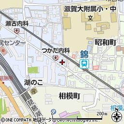滋賀県大津市馬場3丁目13-23周辺の地図