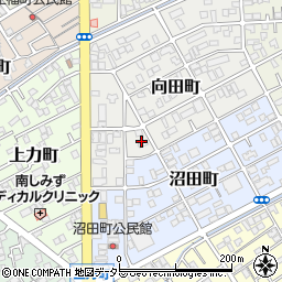 静岡県静岡市清水区向田町11周辺の地図