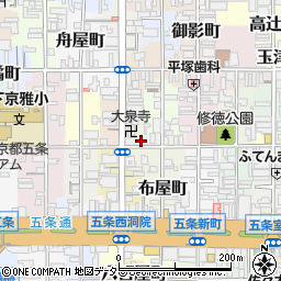 京都府京都市下京区月見町60-2周辺の地図