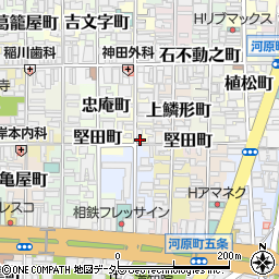 京都府京都市下京区本上神明町440周辺の地図