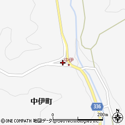 愛知県岡崎市中伊町地蔵戸周辺の地図