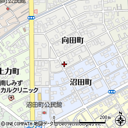 静岡県静岡市清水区向田町5-19周辺の地図