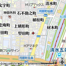 京都府京都市下京区植松町736周辺の地図