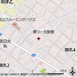 東ソー北勢寮周辺の地図