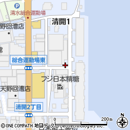 株式会社富士ロジテック　品質管理部・安全衛生部周辺の地図