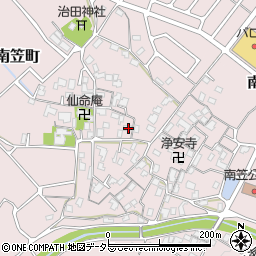 滋賀県草津市南笠町1165周辺の地図