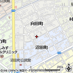 静岡県静岡市清水区向田町5-13周辺の地図