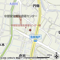 愛知県東海市加木屋町丑寅海戸周辺の地図