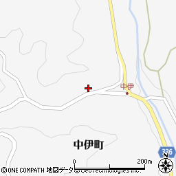 愛知県岡崎市中伊町弥市周辺の地図