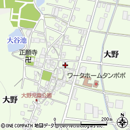 兵庫県西脇市大野366-1周辺の地図