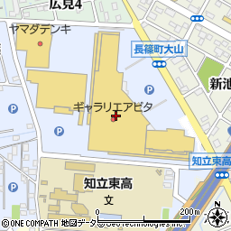 １００円ショップセリア　アピタ知立店周辺の地図