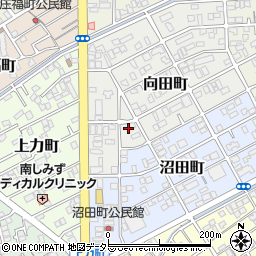 静岡県静岡市清水区向田町11-18周辺の地図