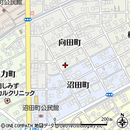 静岡県静岡市清水区向田町5-15周辺の地図