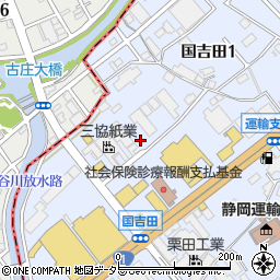 日星コーポレーション株式会社　静岡配送センター周辺の地図