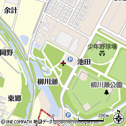 愛知県豊田市畝部東町柳川瀬4周辺の地図