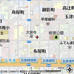 京都府京都市下京区亀屋町51-2周辺の地図