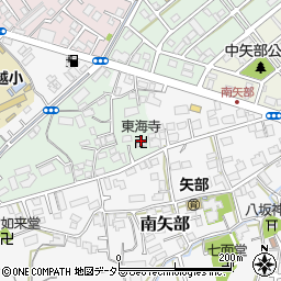 東海寺周辺の地図