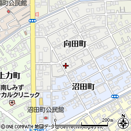 静岡県静岡市清水区向田町5-20周辺の地図