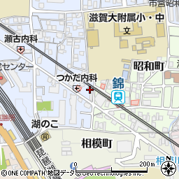 滋賀県大津市馬場3丁目13-20周辺の地図