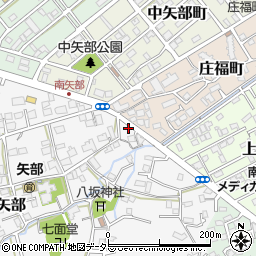 静岡県静岡市清水区南矢部508周辺の地図