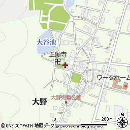 兵庫県西脇市大野533周辺の地図
