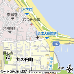 スーパースカルプ発毛センター　大津膳所店周辺の地図