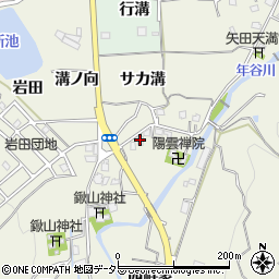 京都府亀岡市上矢田町（上垣内）周辺の地図