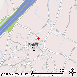 滋賀県草津市岡本町542-2周辺の地図