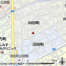静岡県静岡市清水区向田町5-14周辺の地図