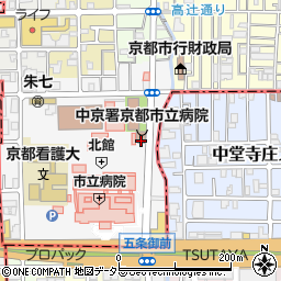 中京警察署御前松原交番周辺の地図