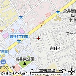 東京山川産業株式会社　静岡営業所周辺の地図