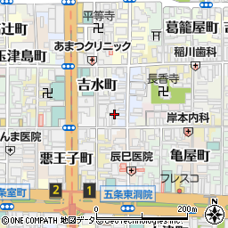 京都府京都市下京区大江町560周辺の地図