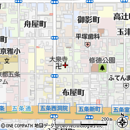 京都府京都市下京区亀屋町51-1周辺の地図