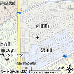 静岡県静岡市清水区向田町5-21周辺の地図