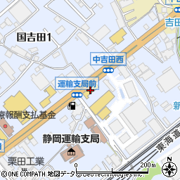 静岡日野自動車株式会社　静岡営業所整備課周辺の地図