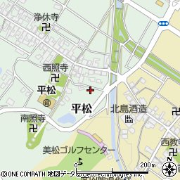 滋賀県湖南市平松218周辺の地図