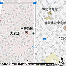 森下靖也税理士事務所周辺の地図