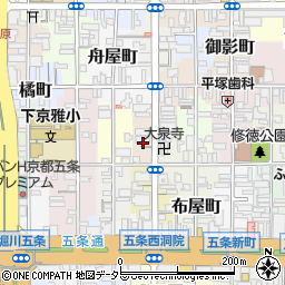〒600-8452 京都府京都市下京区永倉町の地図