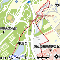 愛知県東浦町（知多郡）森岡（中源吾）周辺の地図