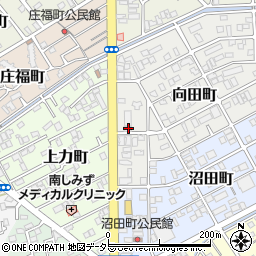 静岡県静岡市清水区向田町9-14周辺の地図