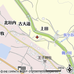 京都府亀岡市篠町篠古大道周辺の地図