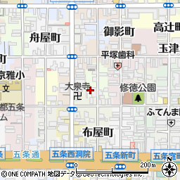 京都府京都市下京区亀屋町49周辺の地図