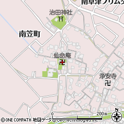 滋賀県草津市南笠町1169周辺の地図